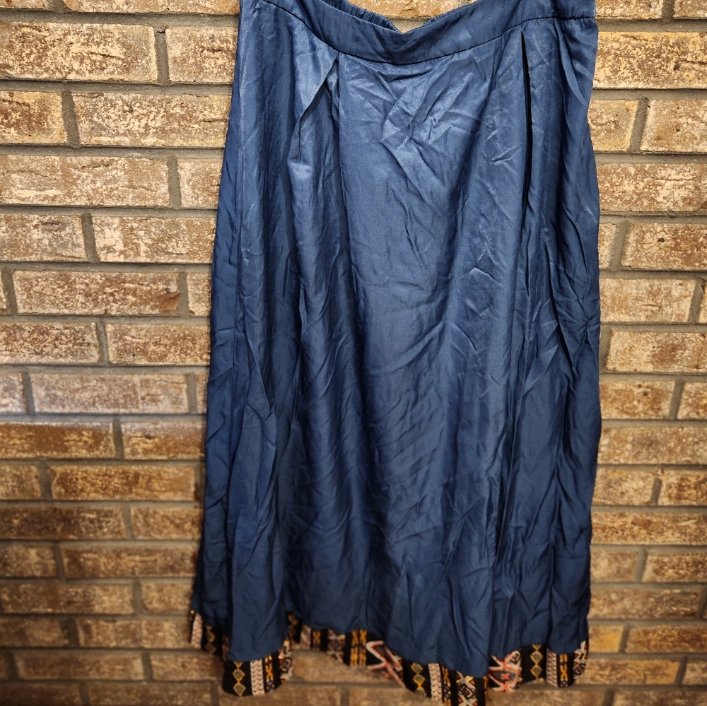 Blue skirt size xl